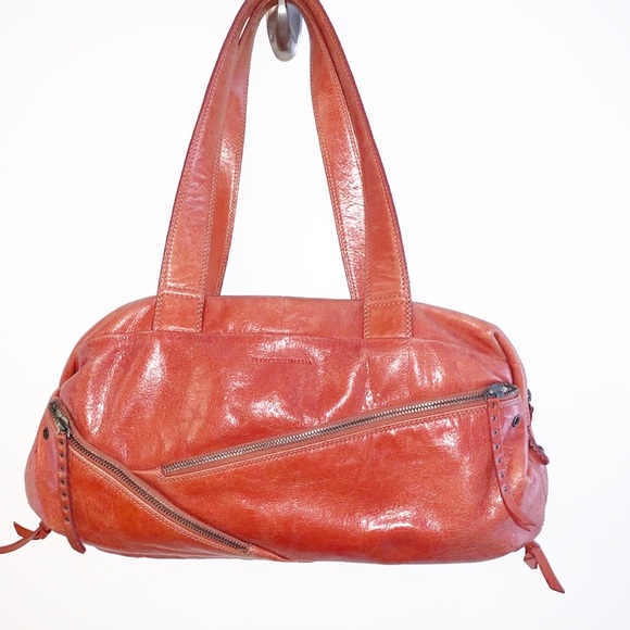 Francesco Biasia Handbags - Francesco Biasia Terracotta Leather Purse